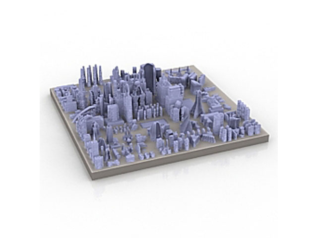 Free City N33 3D model For Architecture 3Ds Max Model Download